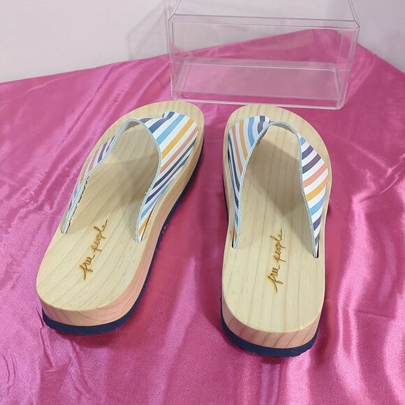 Free People Woodlands Platform Clog Sandals. Size 7.5. New Without Box.. - Picture 5 of 8